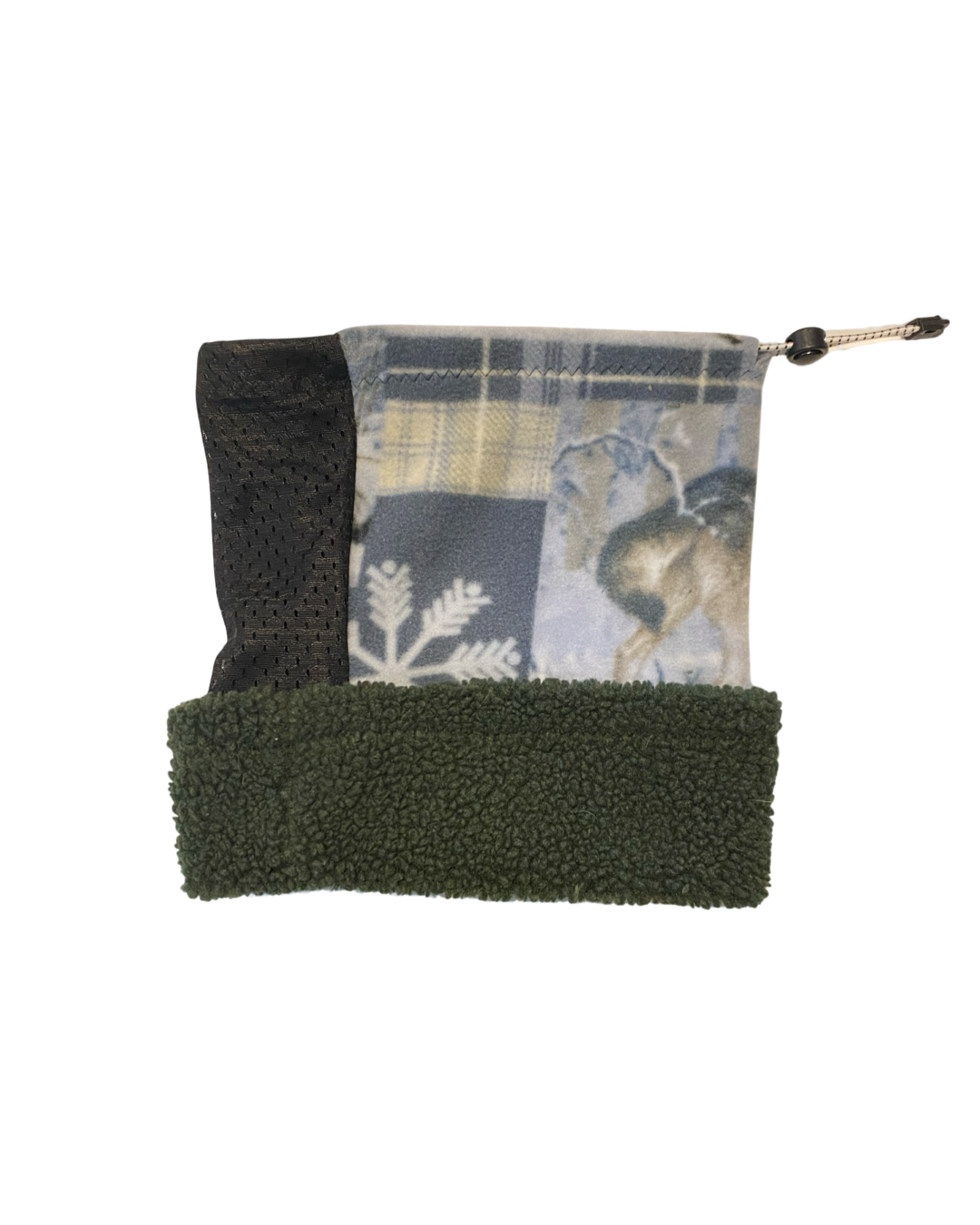 Winter Wolf Mesh | 2 in 1 Neck Warmer Beanie