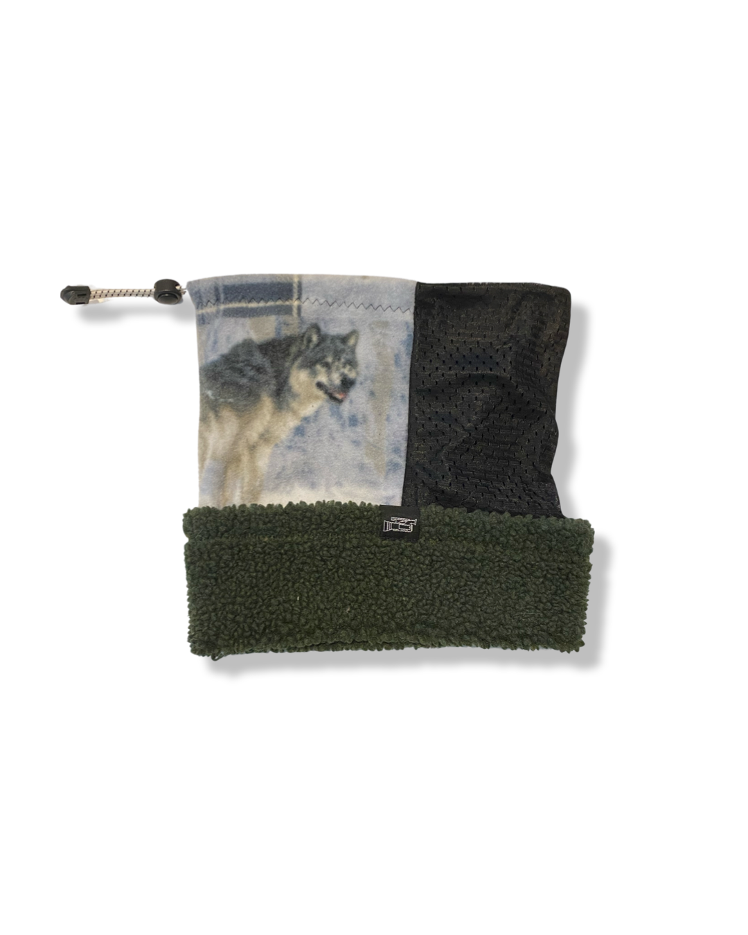 Winter Wolf Mesh | 2 in 1 Neck Warmer Beanie