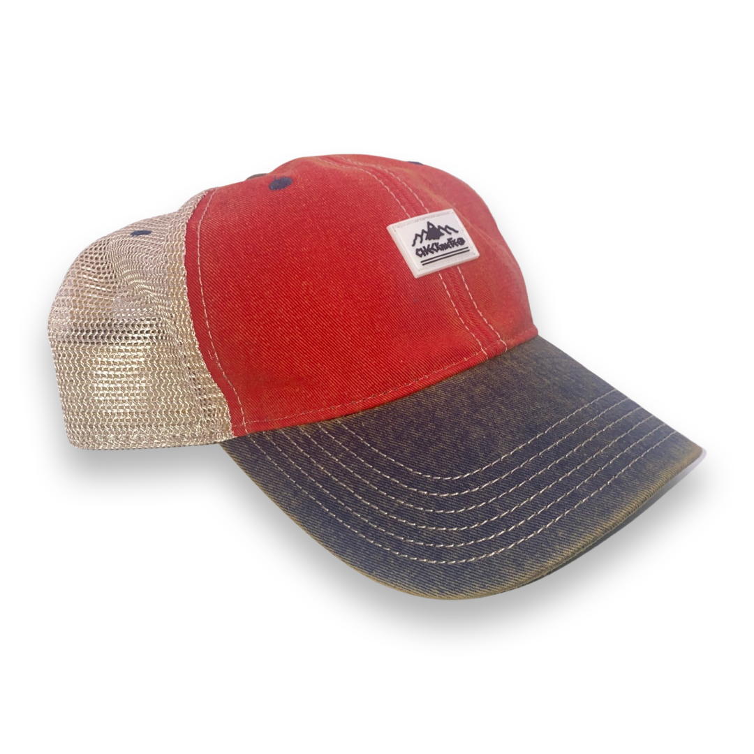 Red, White, & Blue // Mountain Mesh Hat