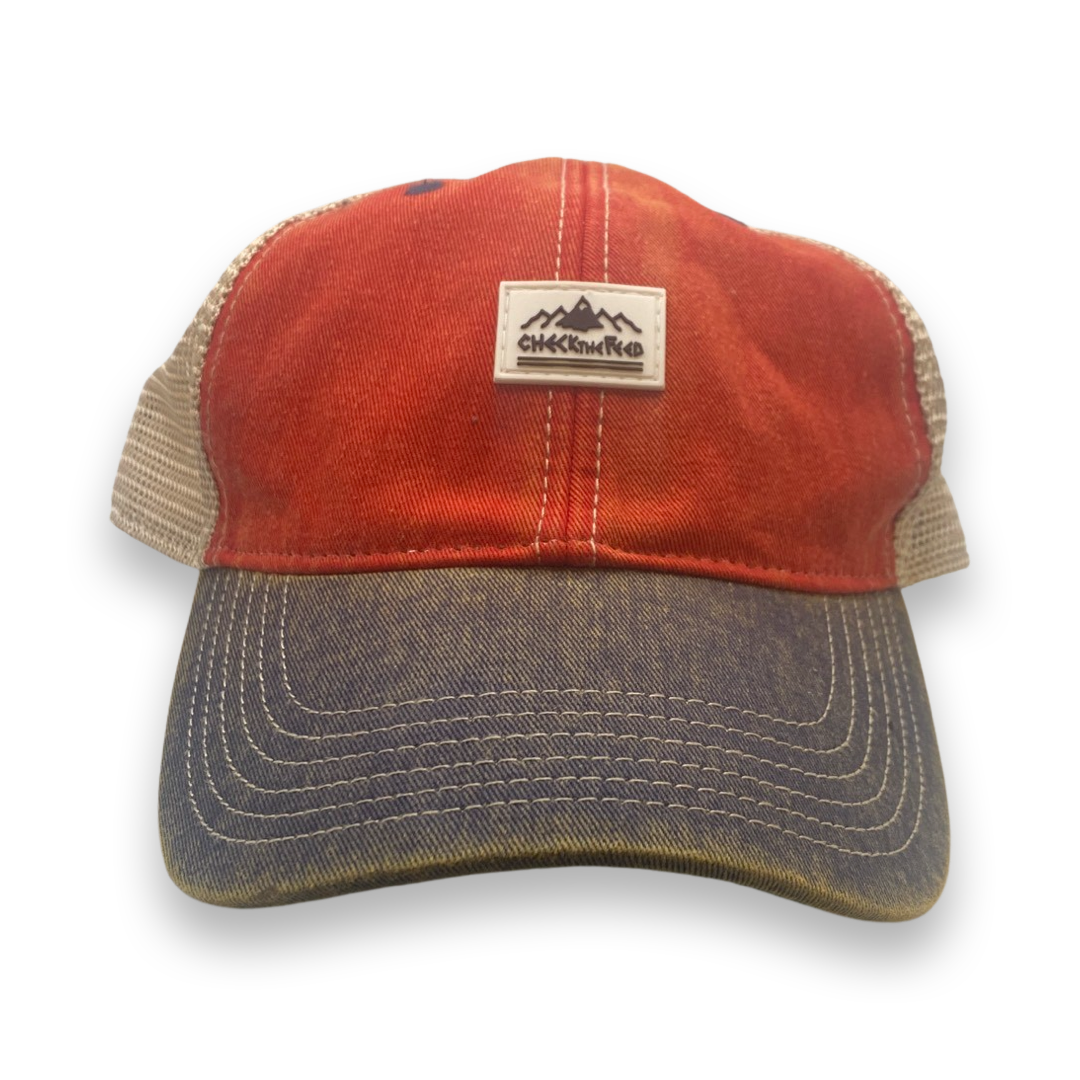 Red, White, & Blue // Mountain Mesh Hat