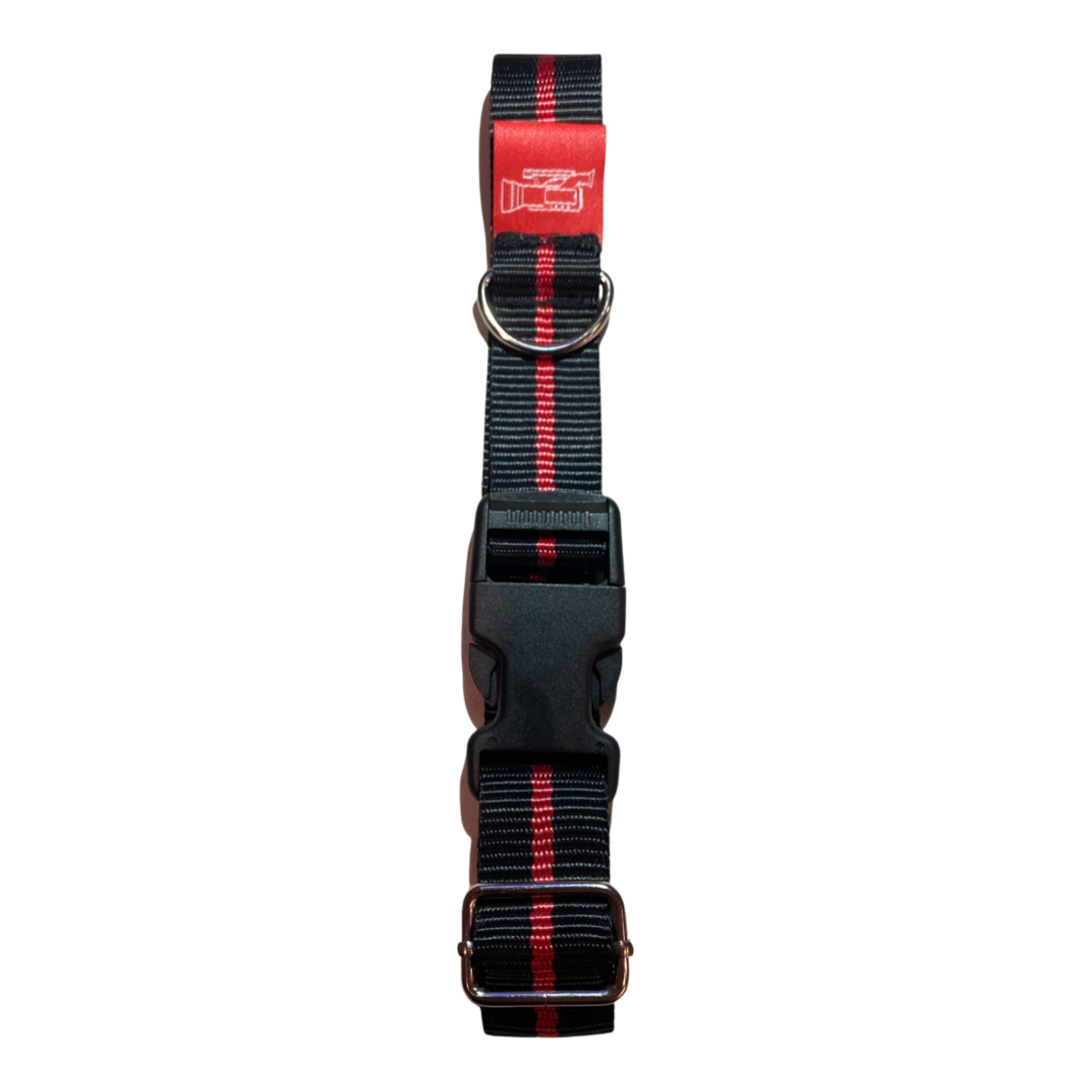 Dog Collar | VX Red Stripe