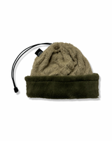 Tan Fleecr Sherpa Reconstrustion | 2 in 1 Beanie