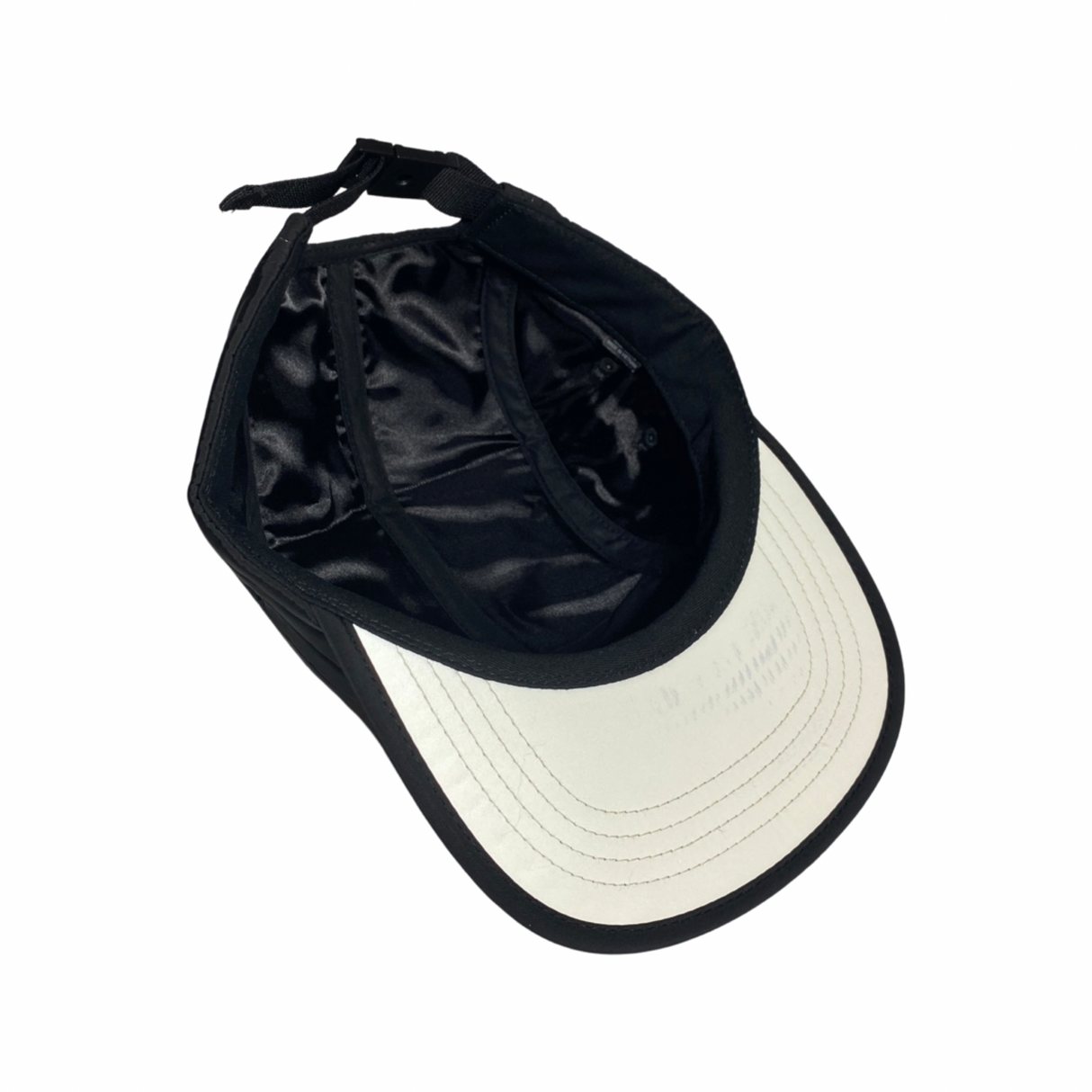 Black & 3M White // Puffy 5 Pannel Hat