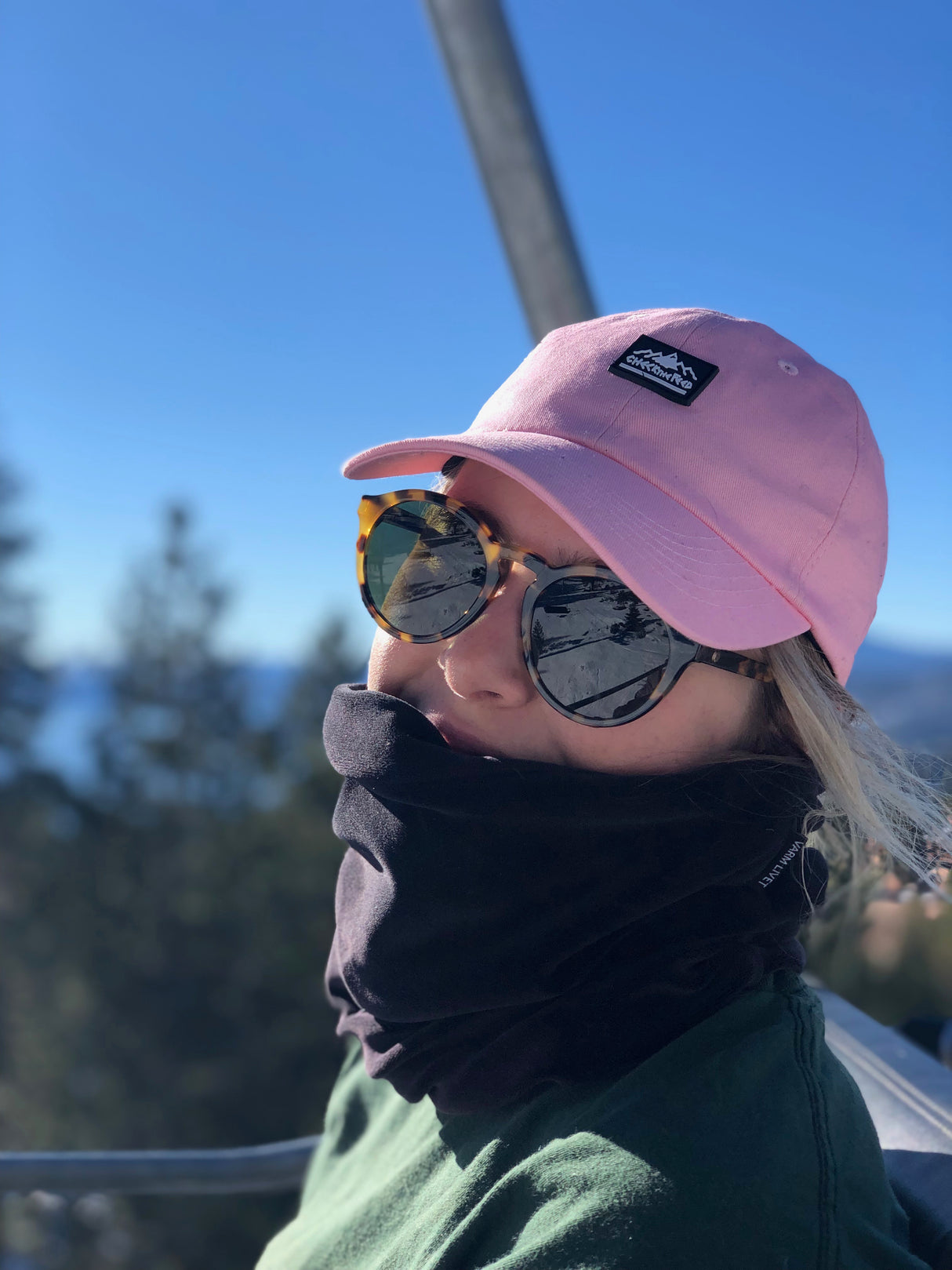 Pink // Mountain Dad Hat